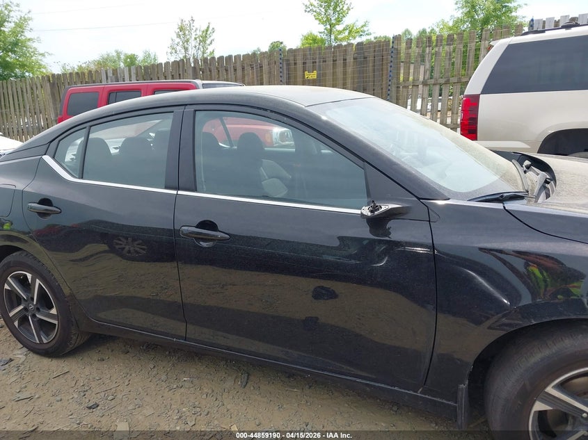 2025 Nissan Sentra Sv VIN: 3N1AB8CV8SY406639 Lot: 44859190