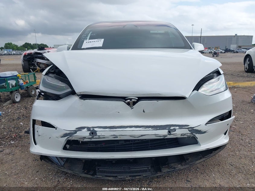 2022 Tesla Model X Dual Motor All-Wheel Drive VIN: 7SAXCAE55NF350848 Lot: 44859217