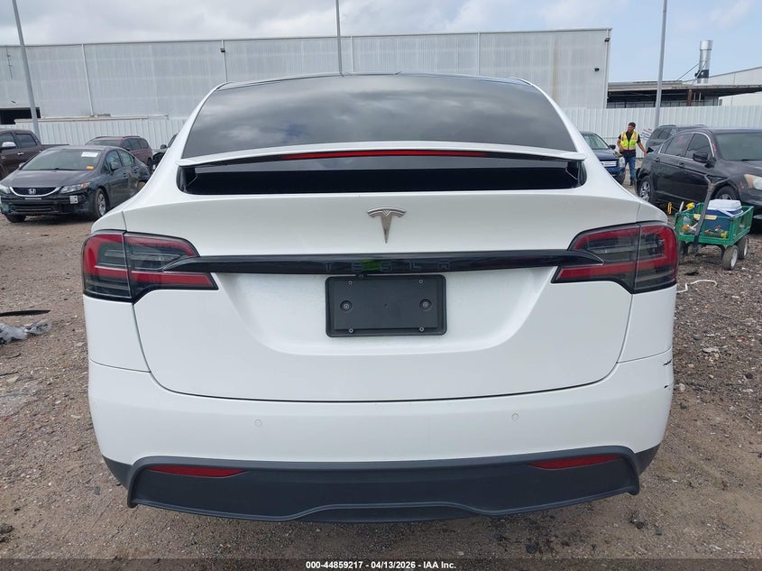 2022 Tesla Model X Dual Motor All-Wheel Drive VIN: 7SAXCAE55NF350848 Lot: 44859217