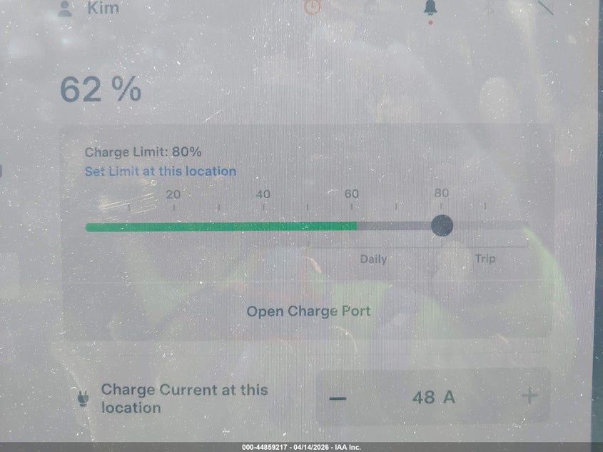 2022 Tesla Model X Dual Motor All-Wheel Drive VIN: 7SAXCAE55NF350848 Lot: 44859217