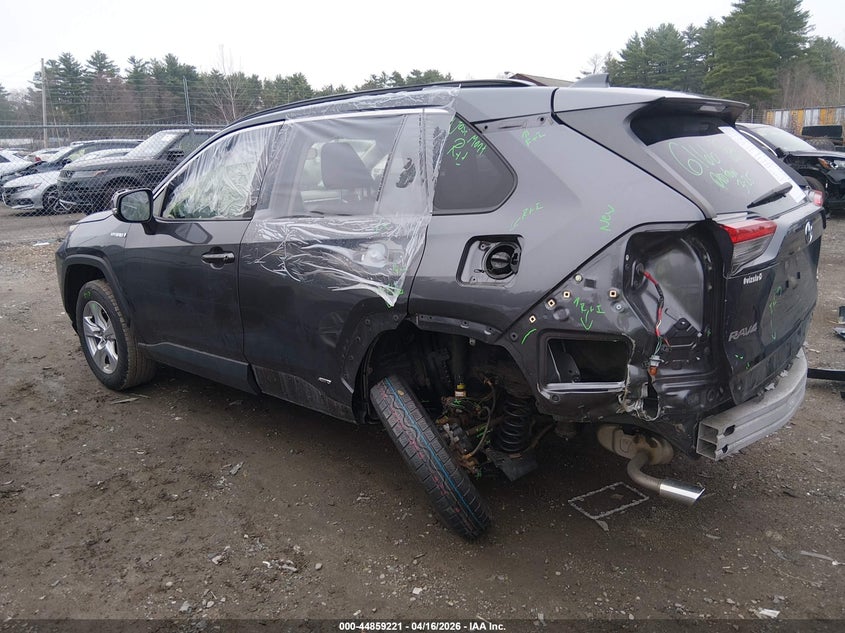 VIN JTMMWRFV7KD519016 2019 TOYOTA RAV4 HYBRID LE