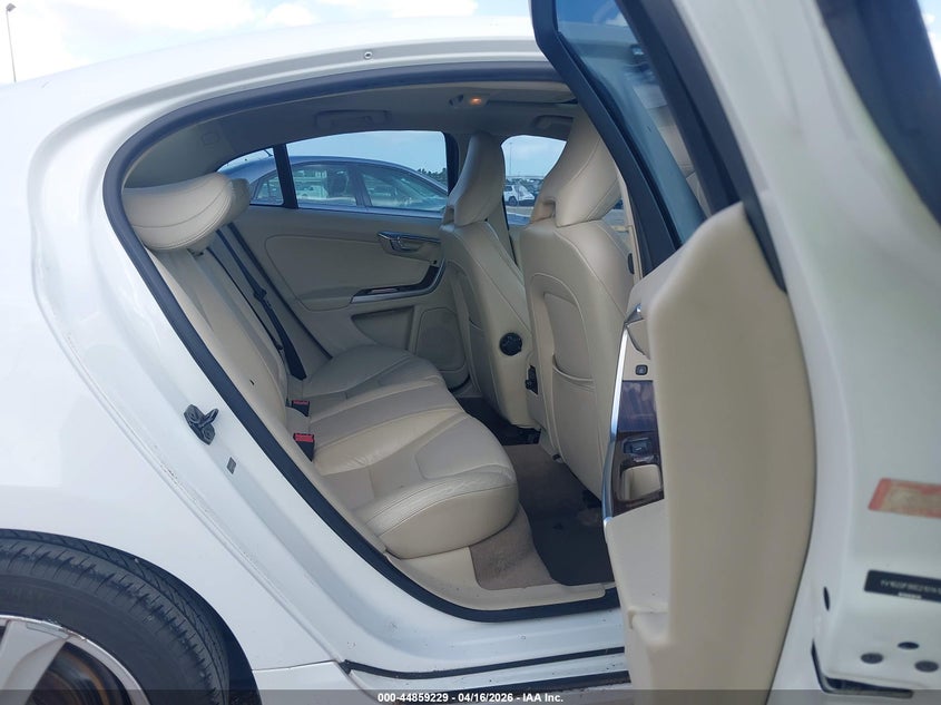 2012 Volvo S60 2.5 T5 white Lot 111044859229 Vin YV1622FS6C2101412