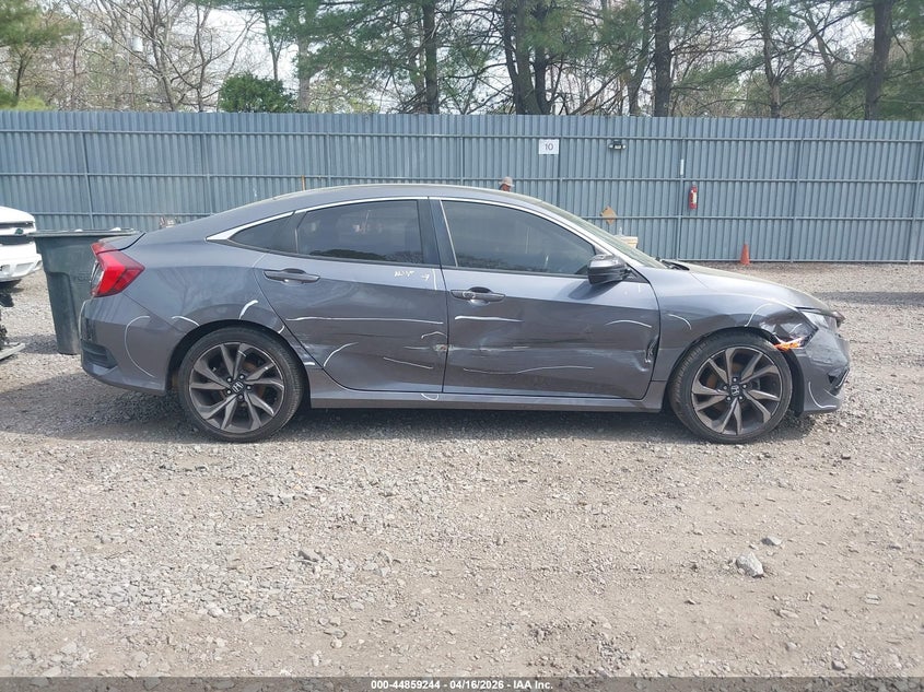 2020 Honda Civic 2.0 Sport grey Lot 111044859244 Vin 2HGFC2F89LH513646