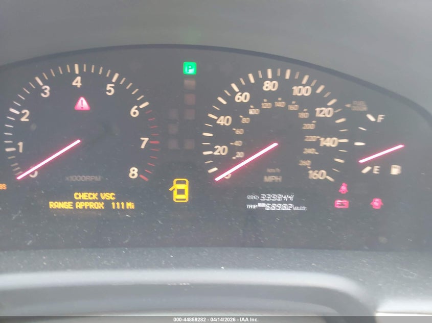 2001 Lexus Ls 430 VIN: JTHBN30FX10039761 Lot: 44859282