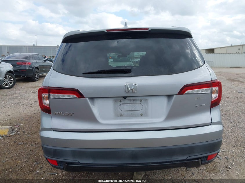 2022 Honda Pilot 2Wd Sport VIN: 5FNYF5H34NB013050 Lot: 44859293