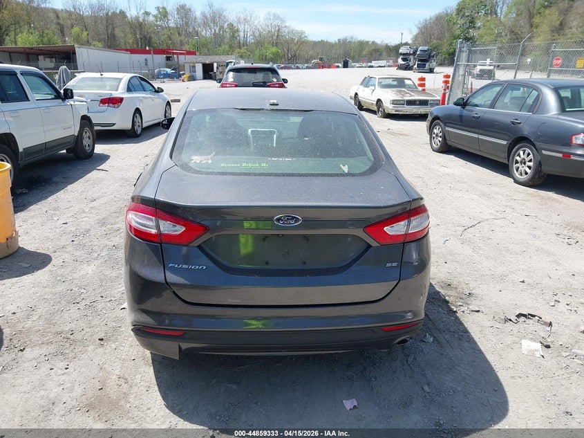 2016 Ford Fusion Se VIN: 3FA6P0H73GR398831 Lot: 44859333