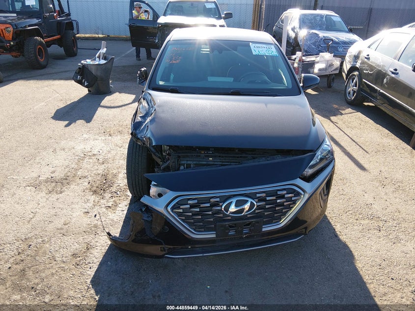 2020 Hyundai Ioniq Hybrid Blue VIN: KMHC65LC6LU216801 Lot: 44859449