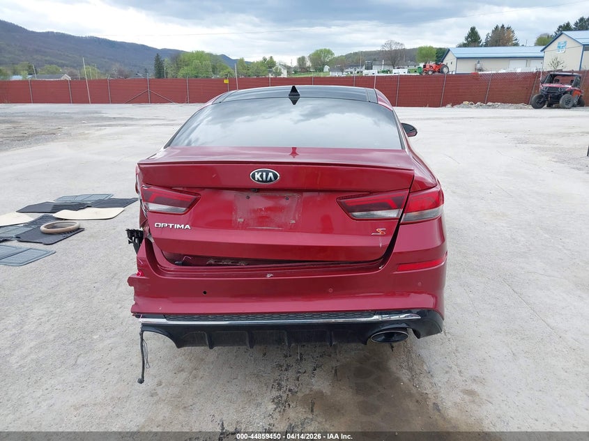 2019 Kia Optima S VIN: 5XXGT4L37KG306553 Lot: 44859450