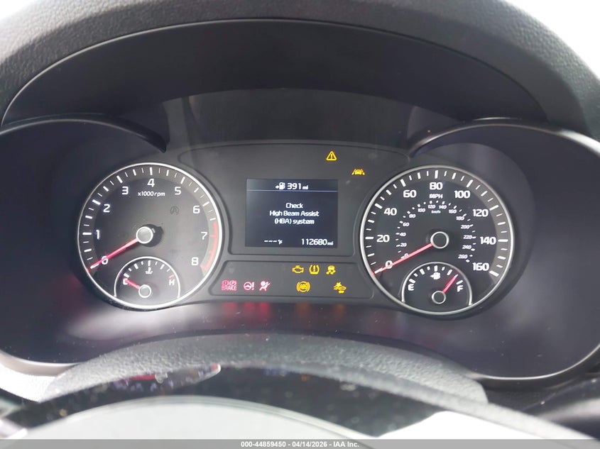 2019 Kia Optima S VIN: 5XXGT4L37KG306553 Lot: 44859450