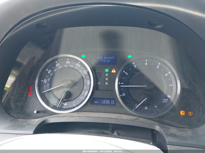 2011 Lexus Is 250 VIN: JTHBF5C24B5137898 Lot: 44859484