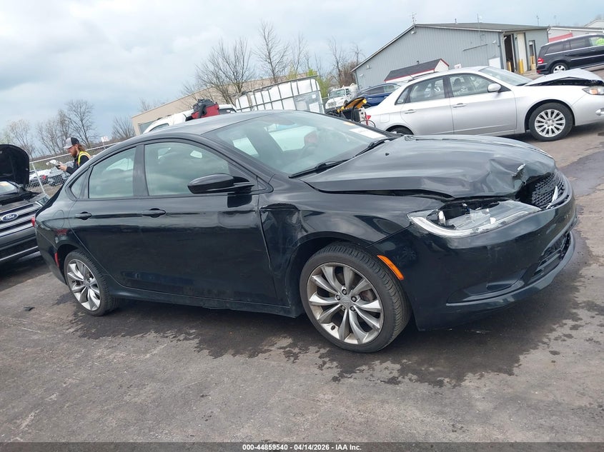2015 Chrysler 200 2.4 S black Lot 111044859540 Vin 1C3CCCBBXFN759971