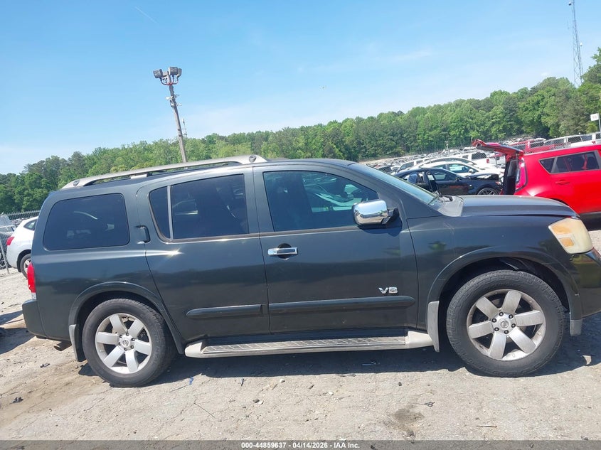 2008 Nissan Armada Le VIN: 5N1BA08D48N623788 Lot: 44859637