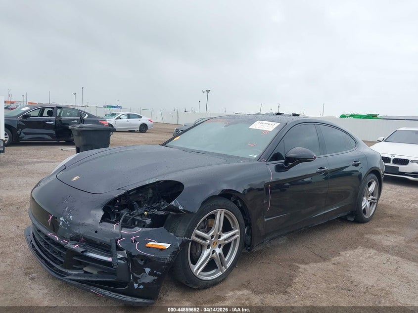 WP0AA2A74JL107156 2018 Porsche Panamera 3.0 black