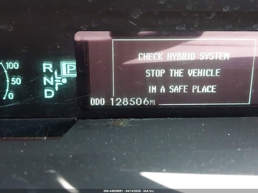 2014 Toyota Prius Four VIN: JTDKN3DU0E0384104 Lot: 44859691