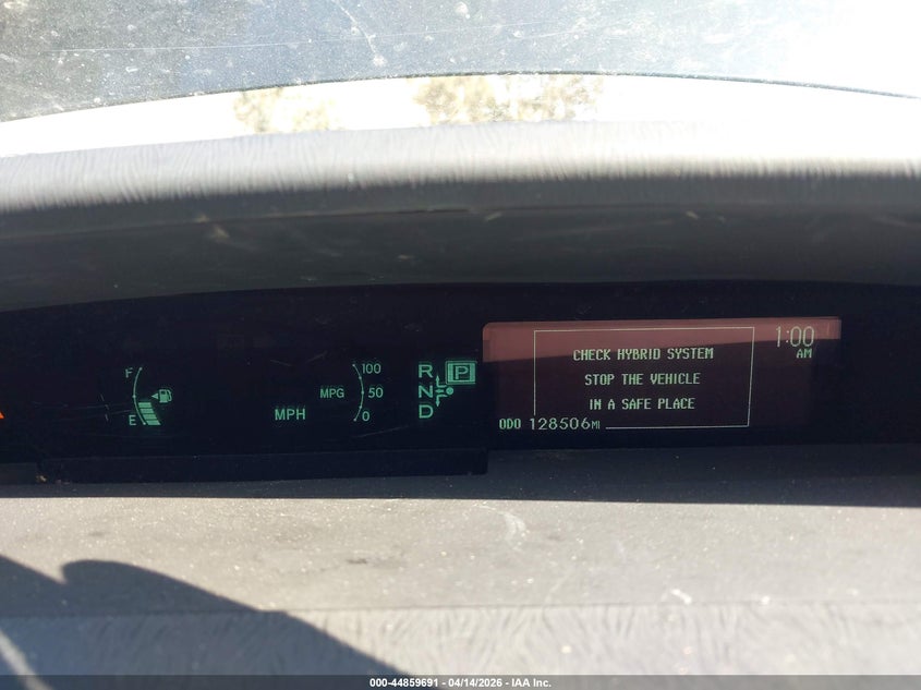 2014 Toyota Prius Four VIN: JTDKN3DU0E0384104 Lot: 44859691