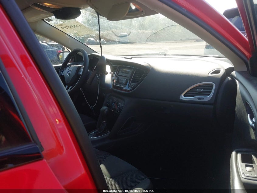 1C3CDFFAXGD820761 2016 Dodge Dart 2.0 Sxt Sport red