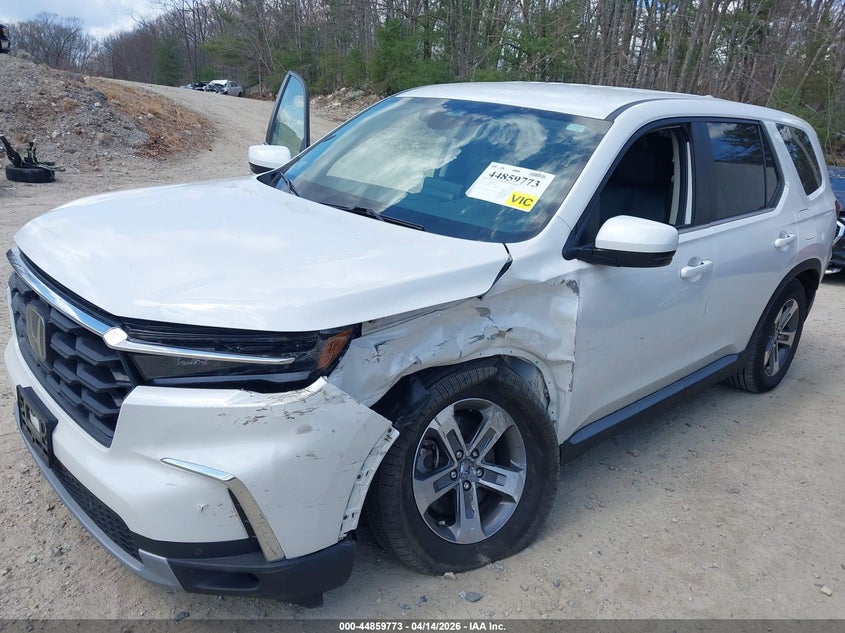 2025 Honda Pilot Ex-L 5FNYG1H43SB052920 photo 1