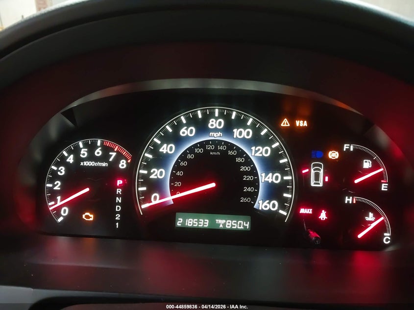 2010 Honda Odyssey Ex-L VIN: 5FNRL3H60AB049257 Lot: 44859836