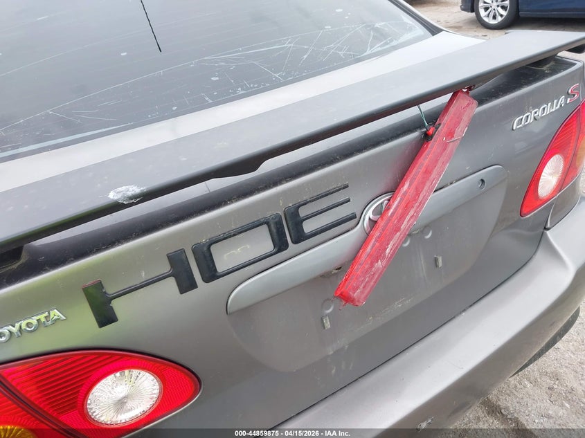 2004 Toyota Corolla S VIN: 1NXBR32E74Z198000 Lot: 44859875