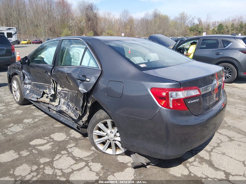 2012 TOYOTA CAMRY SEDAN 2.5L I-4 DOHC, VVT, 173HP