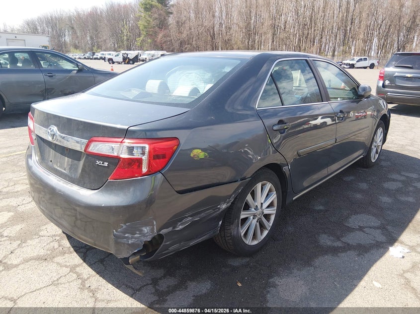 2012 TOYOTA CAMRY SEDAN 2.5L I-4 DOHC, VVT, 173HP