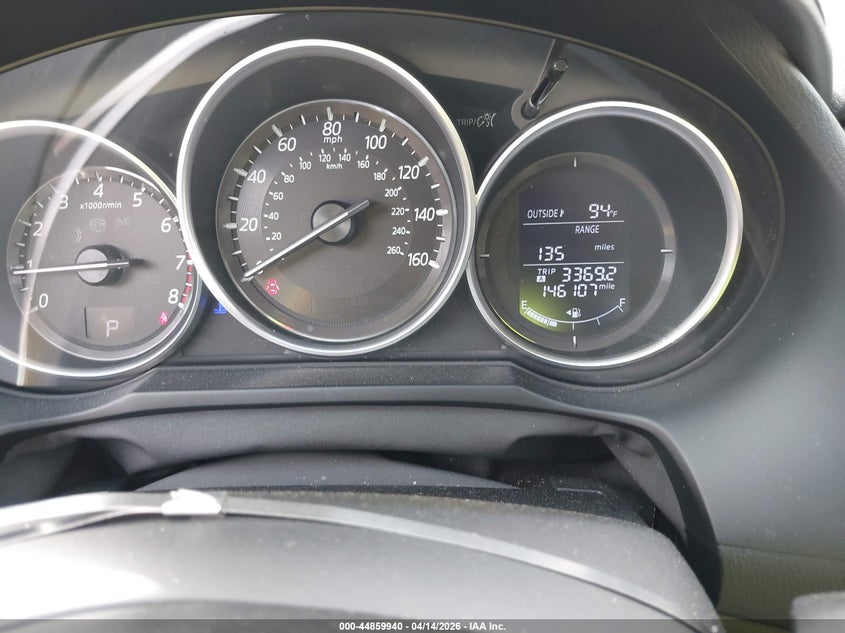 2016 Mazda Mazda6 I Touring VIN: JM1GJ1V53G1408812 Lot: 44859940