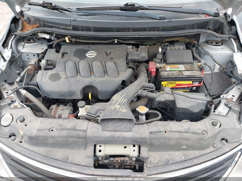 2011 Nissan Versa 1.8S VIN: 3N1BC1CP2BL465872 Lot: 44860002