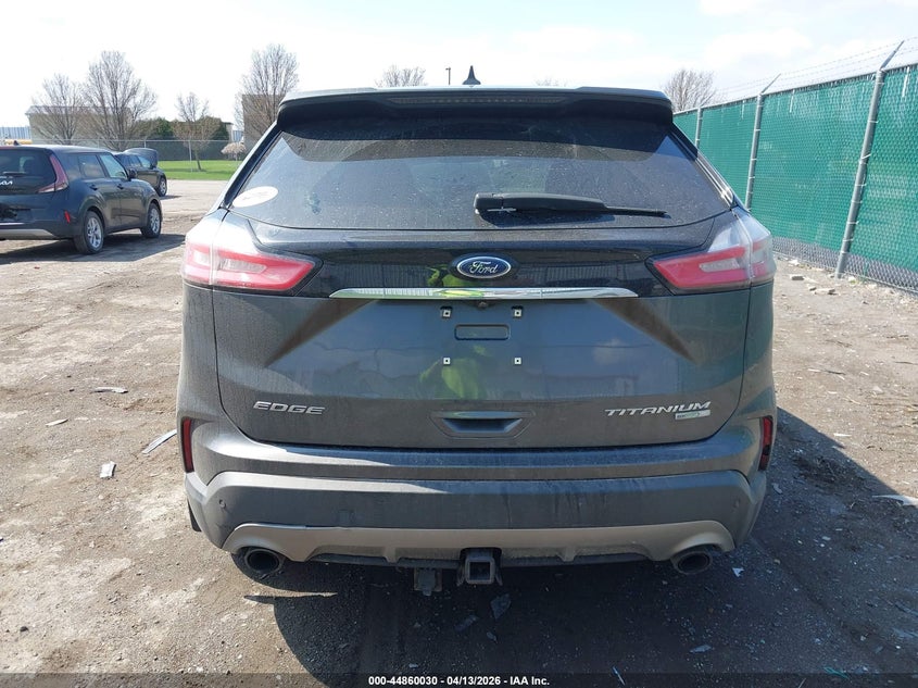 2019 Ford Edge 2.0 Titanium grey Lot 111044860030 Vin 2FMPK4K96KBB35265