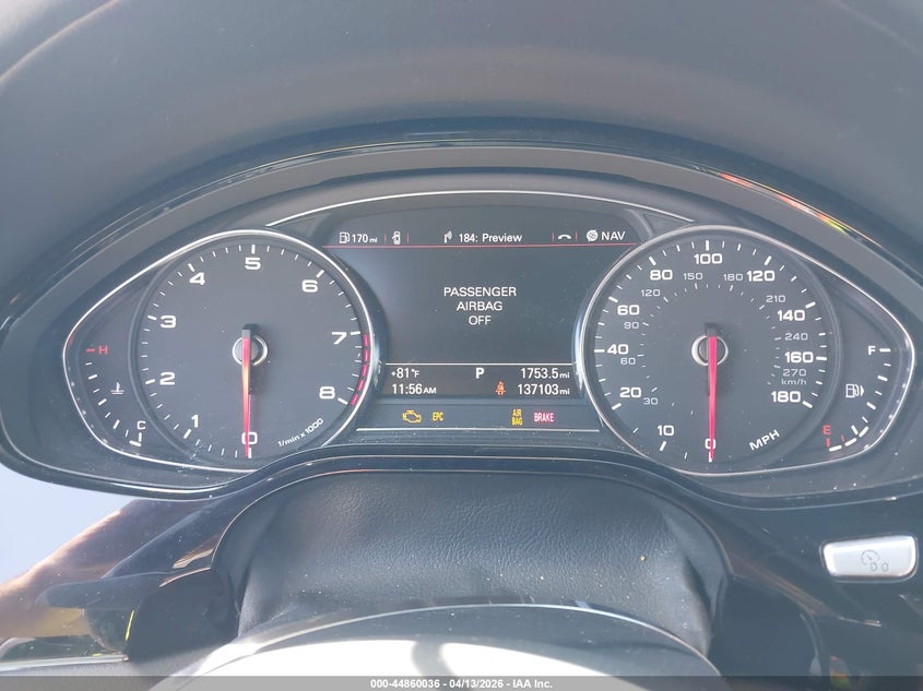 2012 Audi A8 L 4.2 VIN: WAURVAFD0CN011433 Lot: 44860036