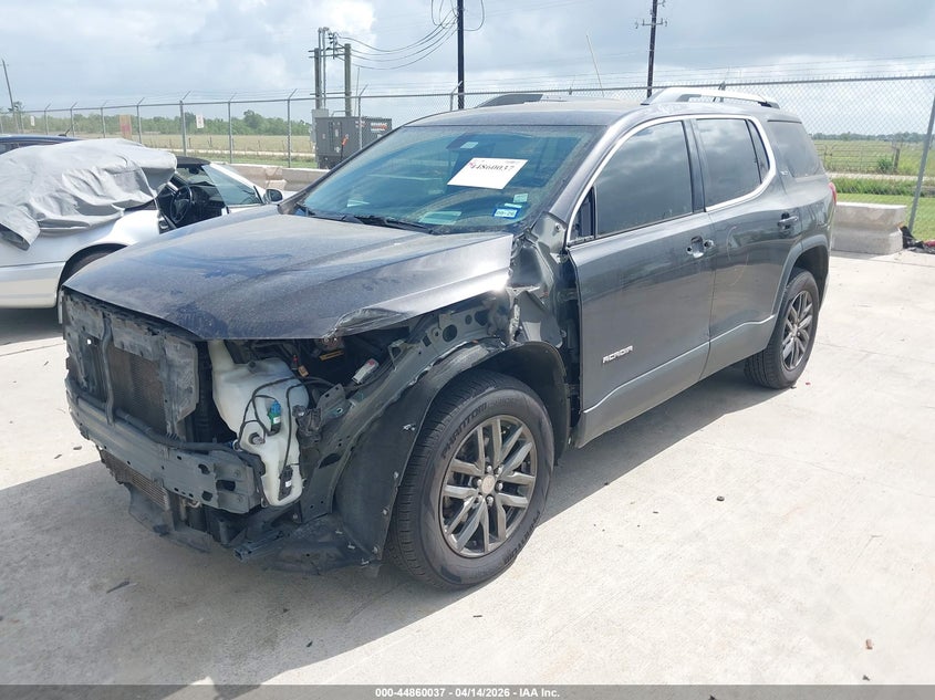 2017 Gmc Acadia 3.6 Slt-1 Grey Lot 111044860037 Vin 1GKKNMLS5HZ215982