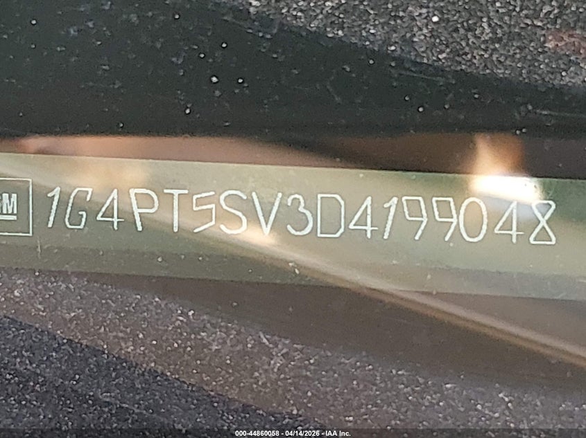 2013 Buick Verano Premium Group VIN: 1G4PT5SV3D4199048 Lot: 44860058