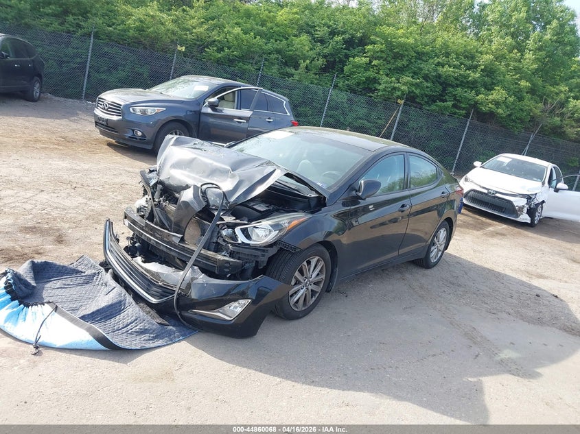 5NPDH4AEXGH788293 2016 HYUNDAI ELANTRA SE photo 1