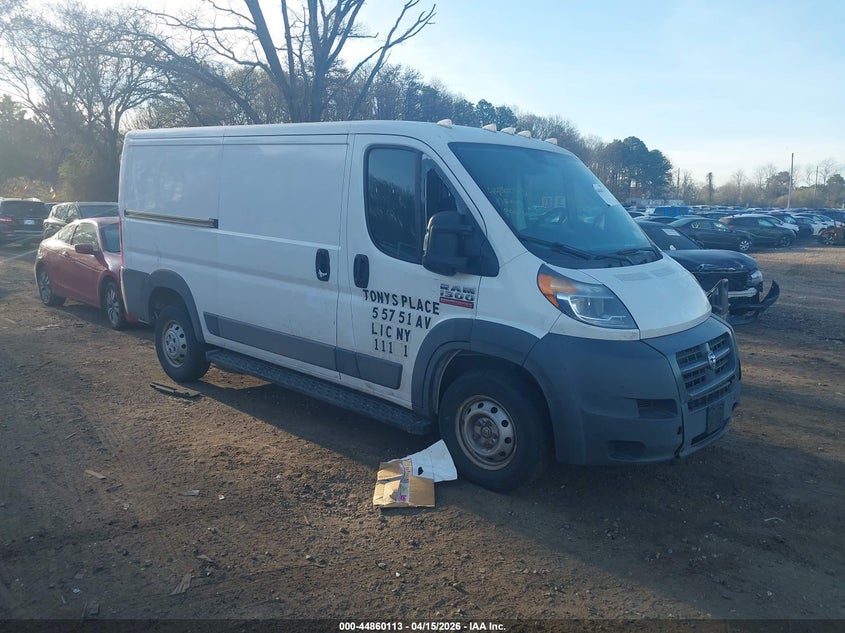 2017 Ram Promaster 1500 Low Roof 136 Wb