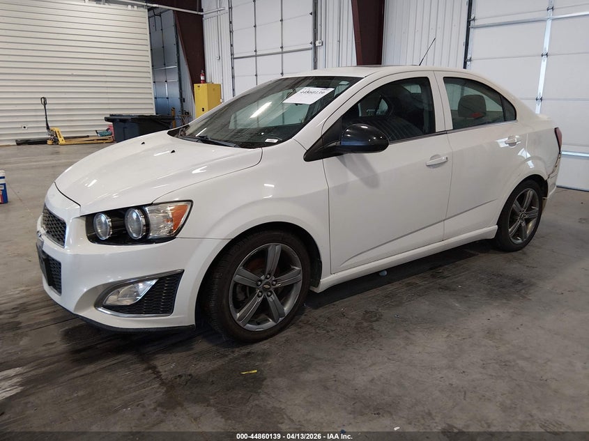 2015 Chevrolet Sonic Rs Auto