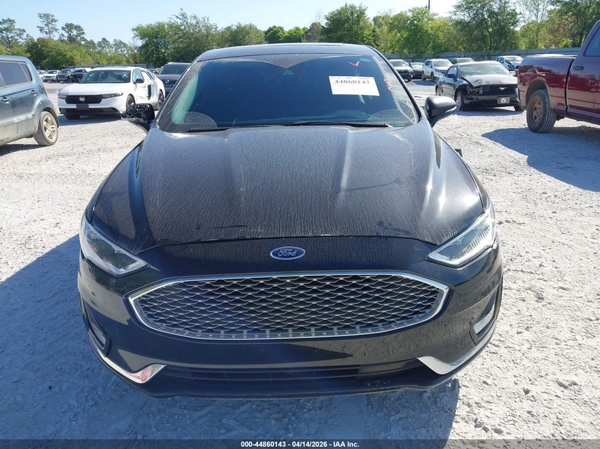 2020 Ford Fusion 2.0 Titanium black Lot 111044860143 Vin 3FA6P0D96LR173918