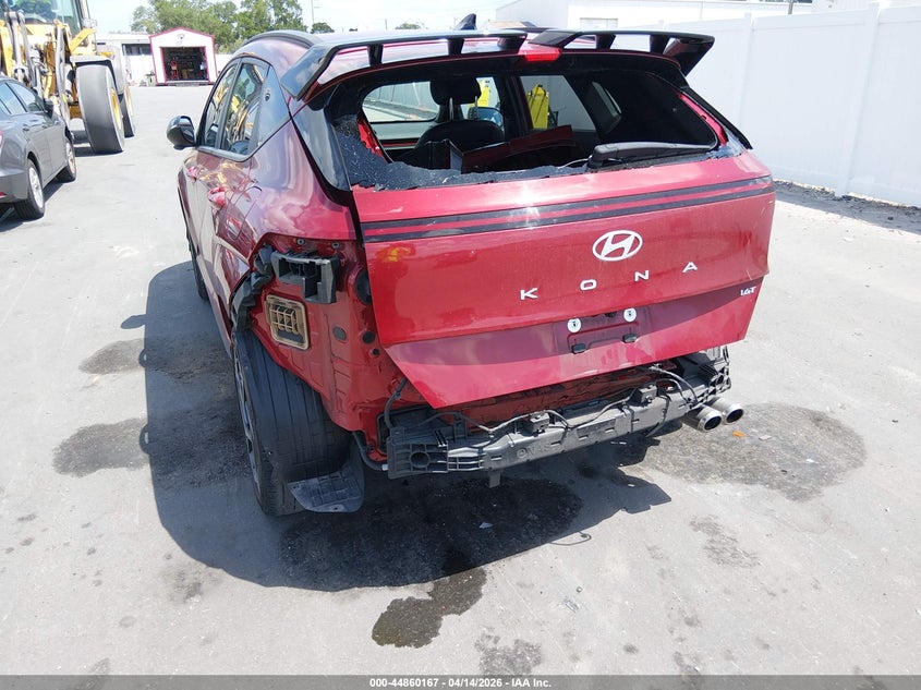 2025 Hyundai Kona N Line S VIN: KM8HB3A35SU186620 Lot: 44860167