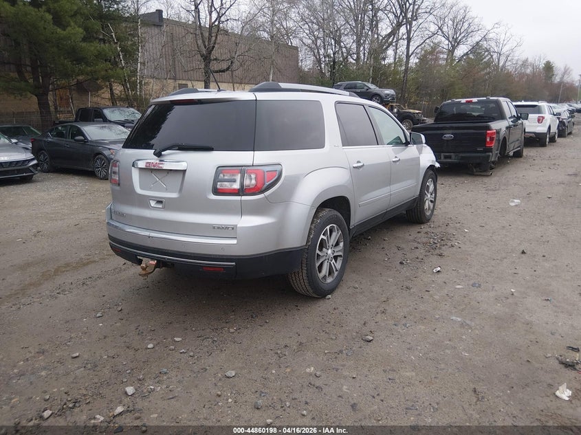 2015 Gmc Acadia 3.6 Slt-1 silver Lot 111044860198 Vin 1GKKVRKD4FJ204404