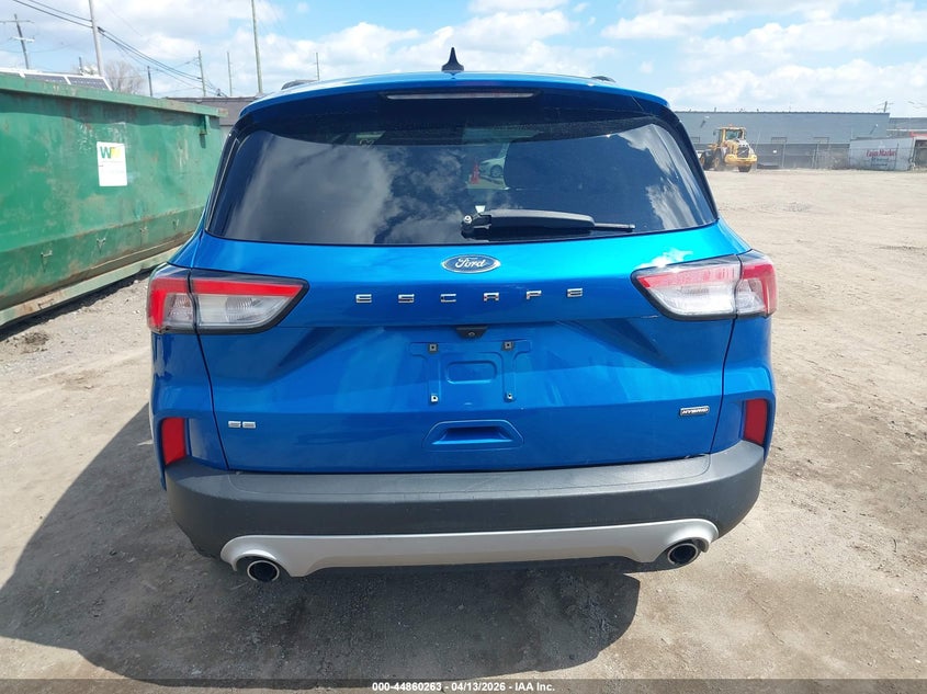 2020 Ford Escape 2.5 Se Sport Hybrid blue Lot 111044860263 Vin 1FMCU0BZ4LUB50022
