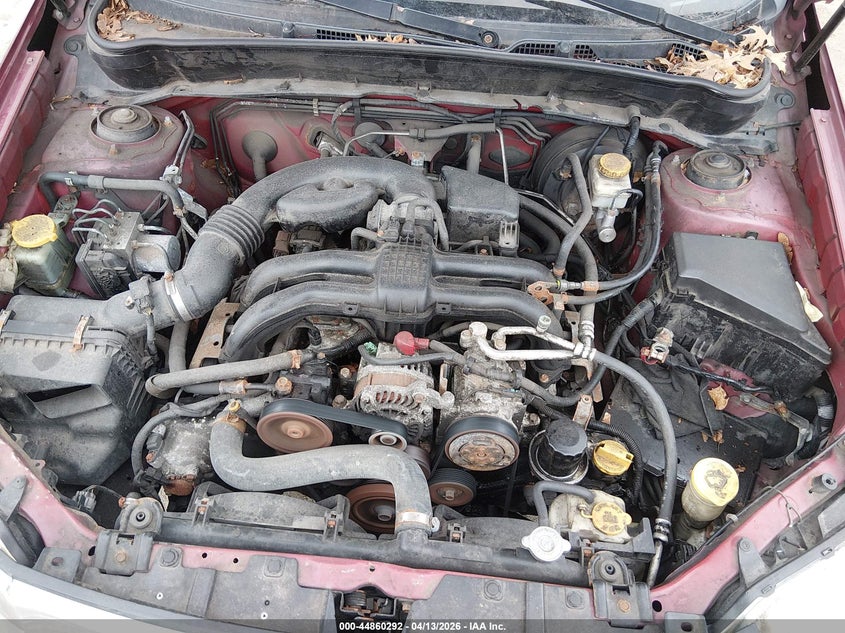 2011 Subaru Forester 2.5X VIN: JF2SHABCXBH772400 Lot: 44860292