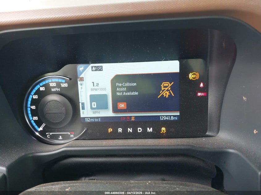 2024 Ford Bronco Outer Banks VIN: 1FMDE8BH6RLB07565 Lot: 44860306