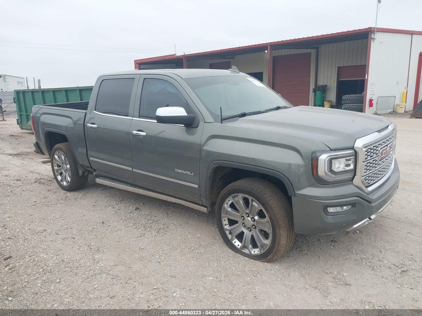 2017 Gmc SIERRA 6.2 1500 Denali grey Lot 111044860323 Vin 3GTU2PEJ0HG394855