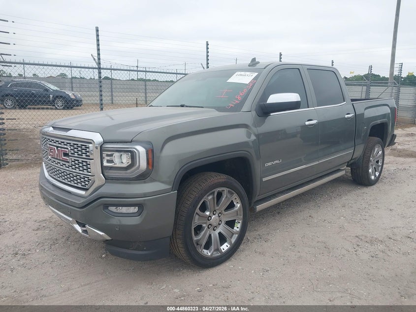 2017 Gmc SIERRA 6.2 1500 Denali grey Lot 111044860323 Vin 3GTU2PEJ0HG394855