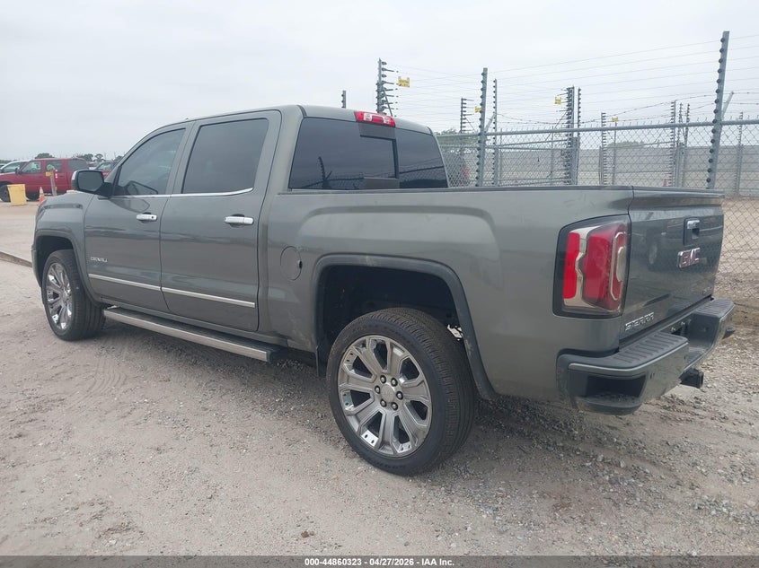 2017 Gmc SIERRA 6.2 1500 Denali grey Lot 111044860323 Vin 3GTU2PEJ0HG394855