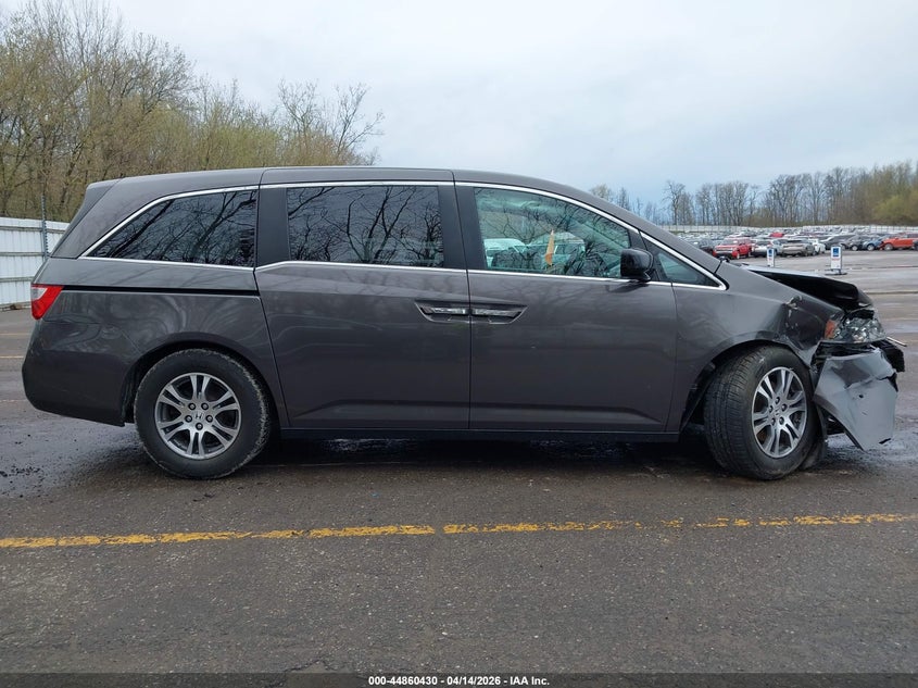 2012 Honda Odyssey Ex-L VIN: 5FNRL5H64CB080025 Lot: 44860430