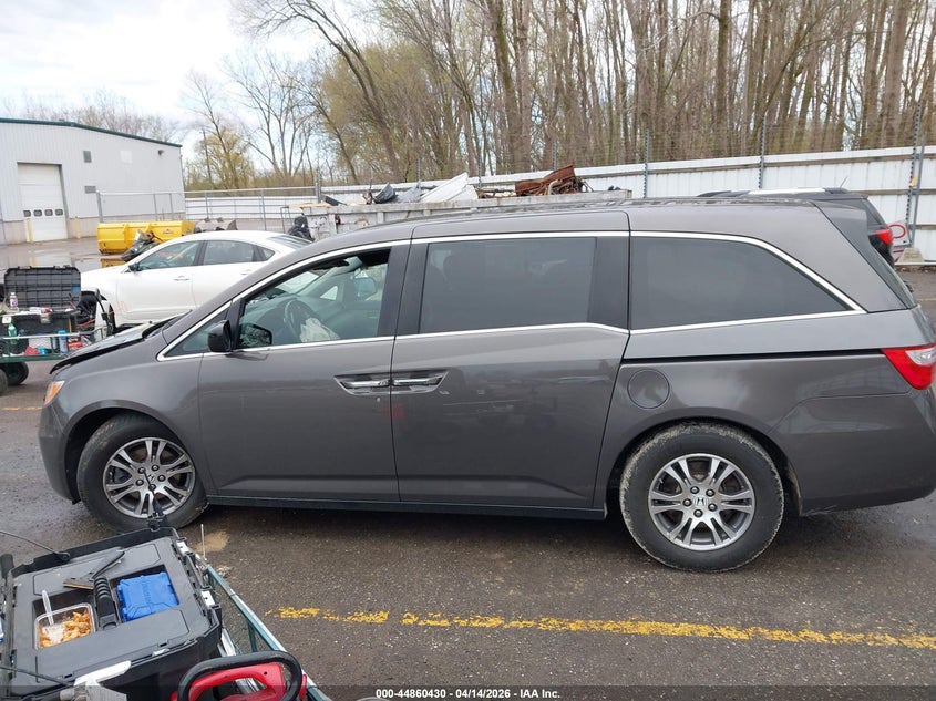 2012 Honda Odyssey Ex-L VIN: 5FNRL5H64CB080025 Lot: 44860430