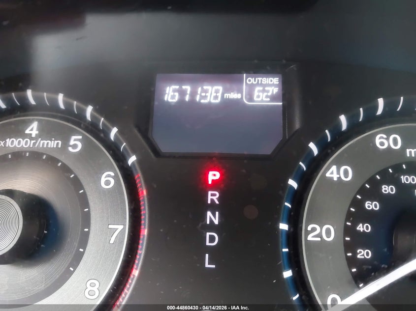 2012 Honda Odyssey Ex-L VIN: 5FNRL5H64CB080025 Lot: 44860430