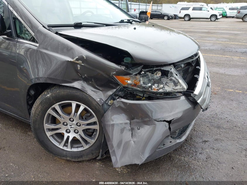 2012 Honda Odyssey Ex-L VIN: 5FNRL5H64CB080025 Lot: 44860430