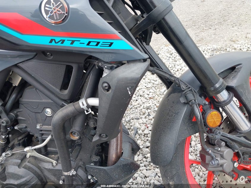 2021 Yamaha Mt-03 VIN: MH3RH20Y6MK004650 Lot: 44860433