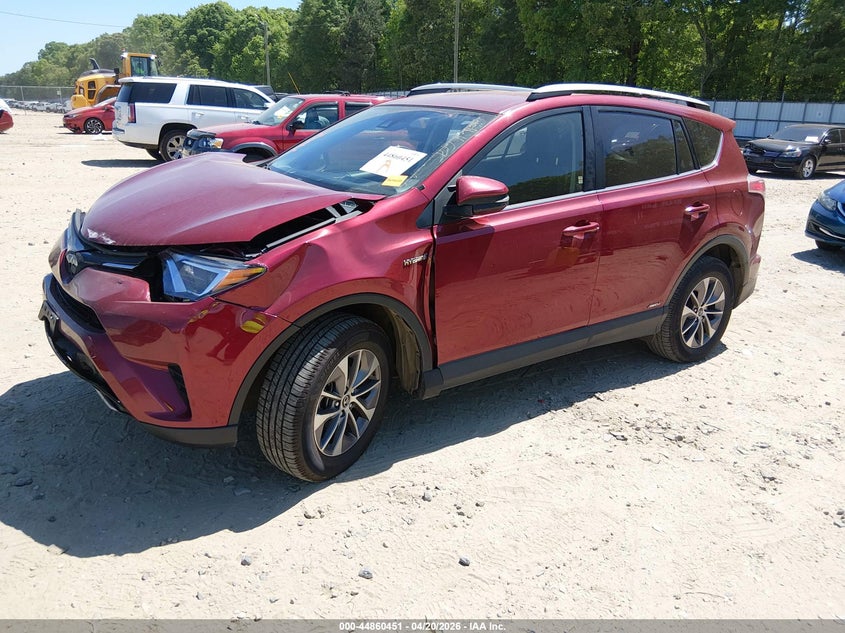 2018 Toyota Rav4 Hybrid Le JTMRJREV9JD254572 photo 1