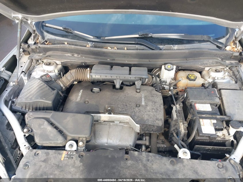 LRBFXASAXHD077804 2017 Buick Envision 2.5 Preferred silver